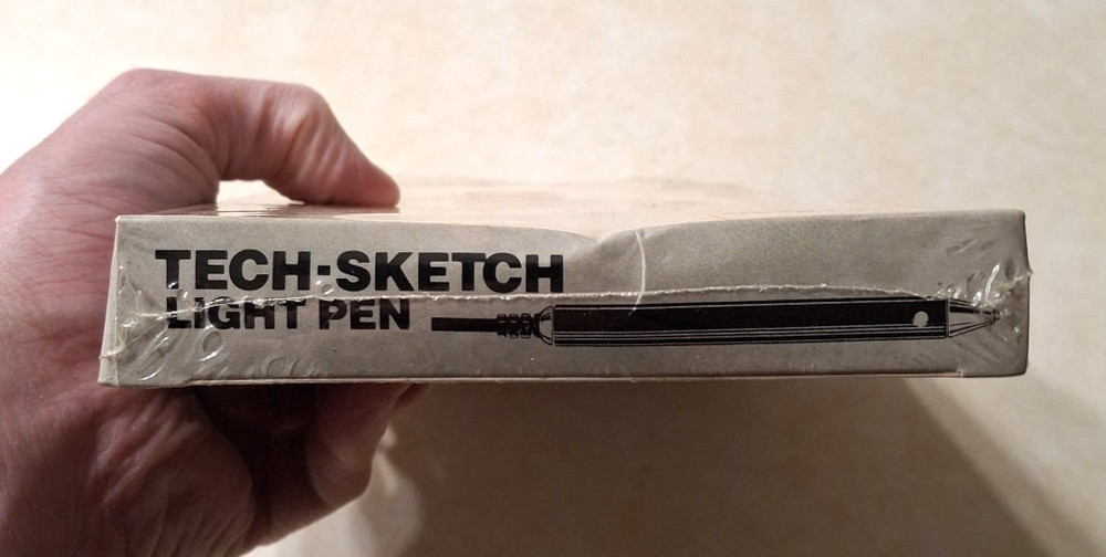 Tech Sketch Light Pen for Commodore 64 Atari C64 Micro Illustrator MDW NO DISK