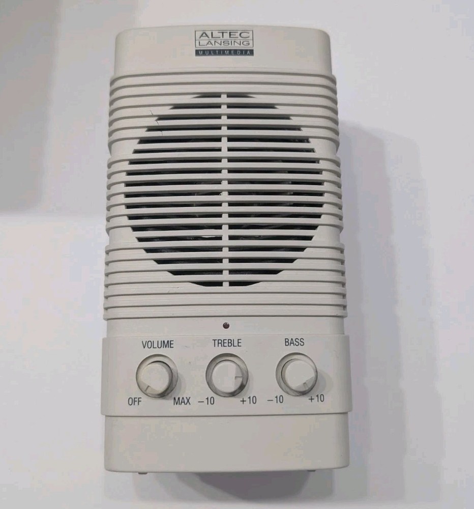 ALTEC LANSING ACS31 Computer Multimedia Speaker System Powered Subwoofer Tested