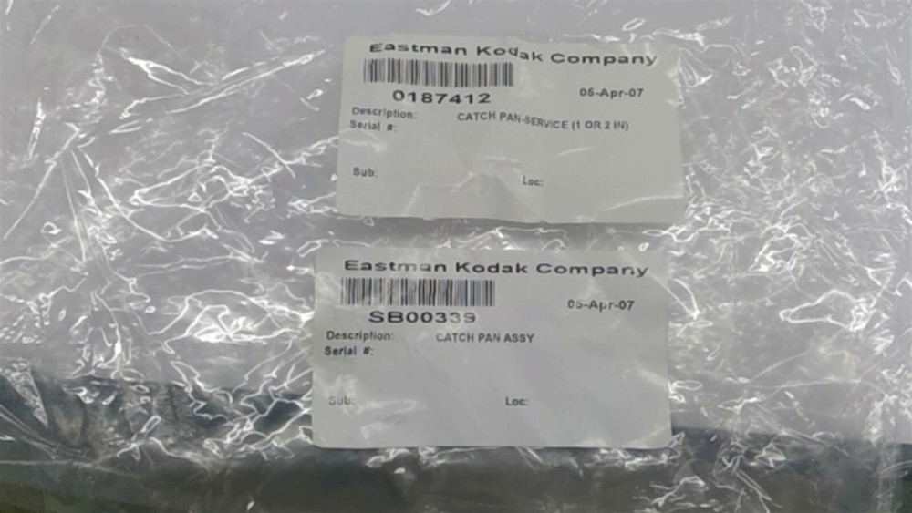 Eastman Kodak Catch Pan Assembly