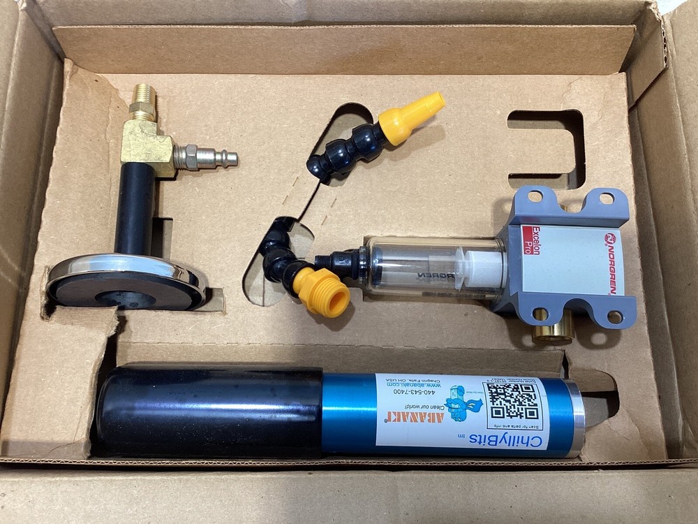 ABANAKI Mist Coolant System: 100 psi Max. Pressure