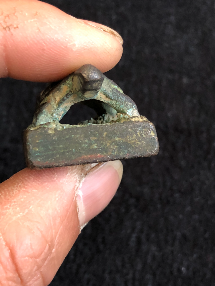 Antique Asian Turtle Bronze Stamp