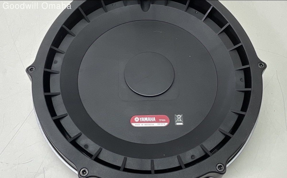 Yamaha TP100 10" Drum Pad Rubber 3 Zone - UNTESTED - READ DESCRIPTION!!!