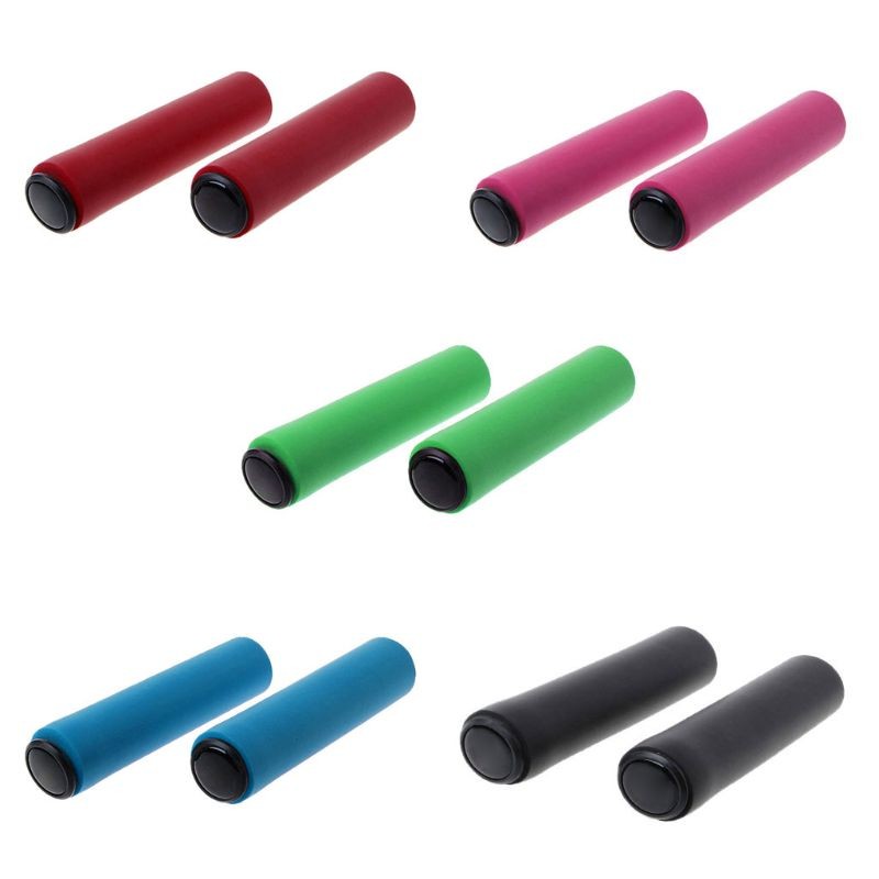 1 Pair Handlebar Cover, Soft Rubber Handlebar Cover, Handlebar End