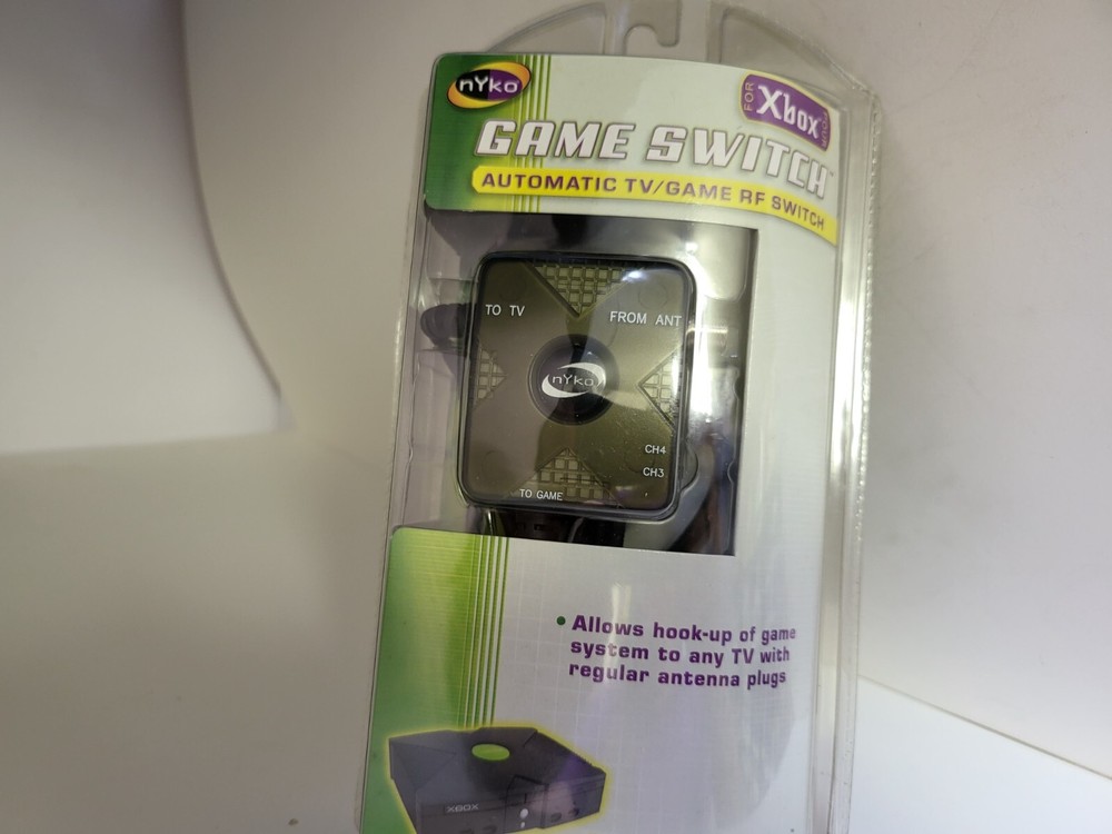 MINT NEW NYKO Automatic RF RFU Switch Unit for Original XBOX System Console YY15