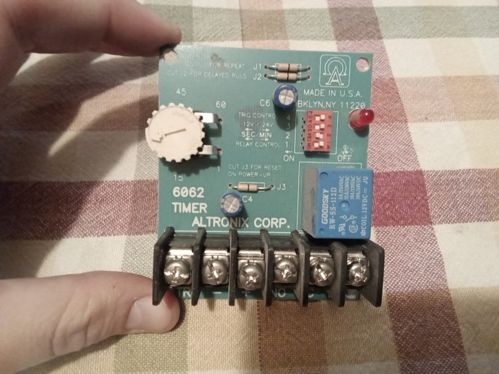 Altronix 6062 Multi-Purpose Timer Module