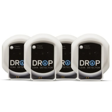 DROP Leak Detector System - 2 Pack Leak Detectors with Cable - D-LD2