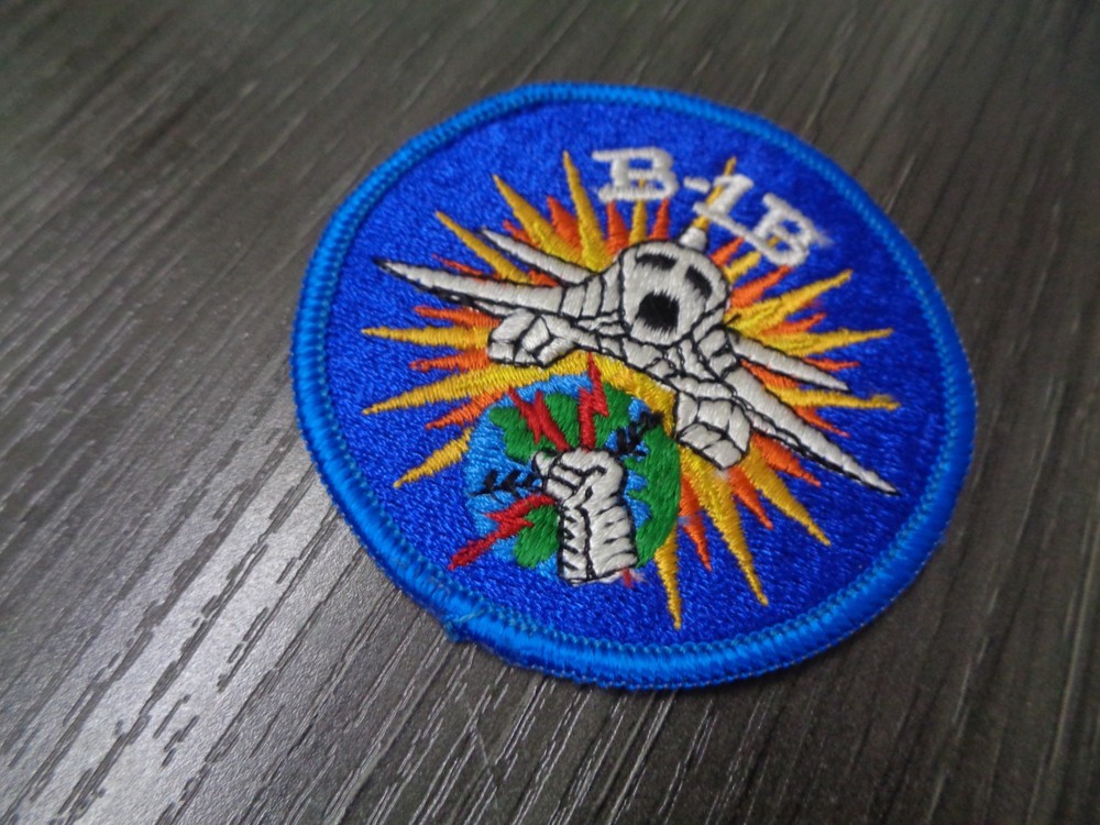 US AIR FORCE PATCH-B-1B STRATEGIC AIR COMMAND-ORIGINAL USAF VARIANT NEW