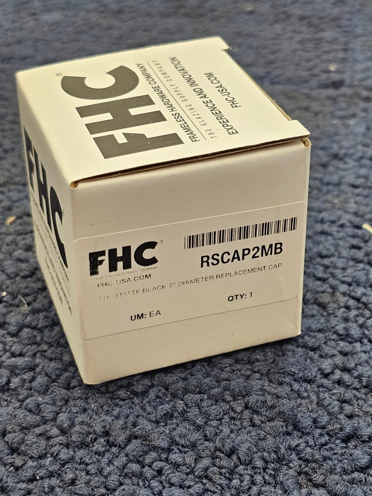 FHC RSCAP2MB Matte Black 2" Diameter Replacement Cap