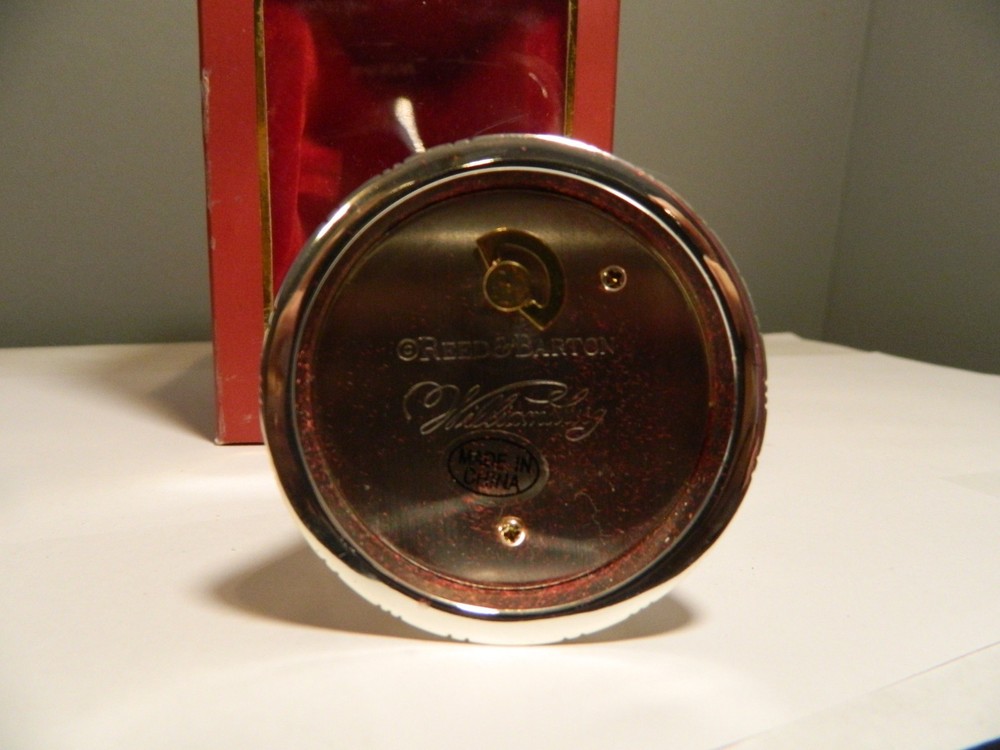 Reed & Barton Williamsburg Silverplate Musical Pineapple Bell