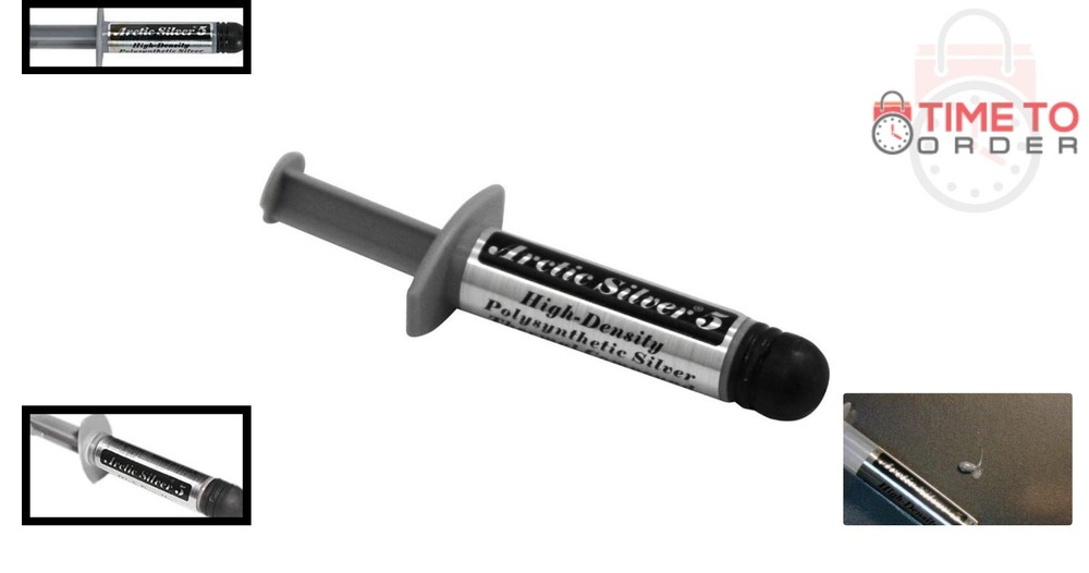 Thermal Paste Pack 5 High-Performance Silver Coolant for CPU and GPU