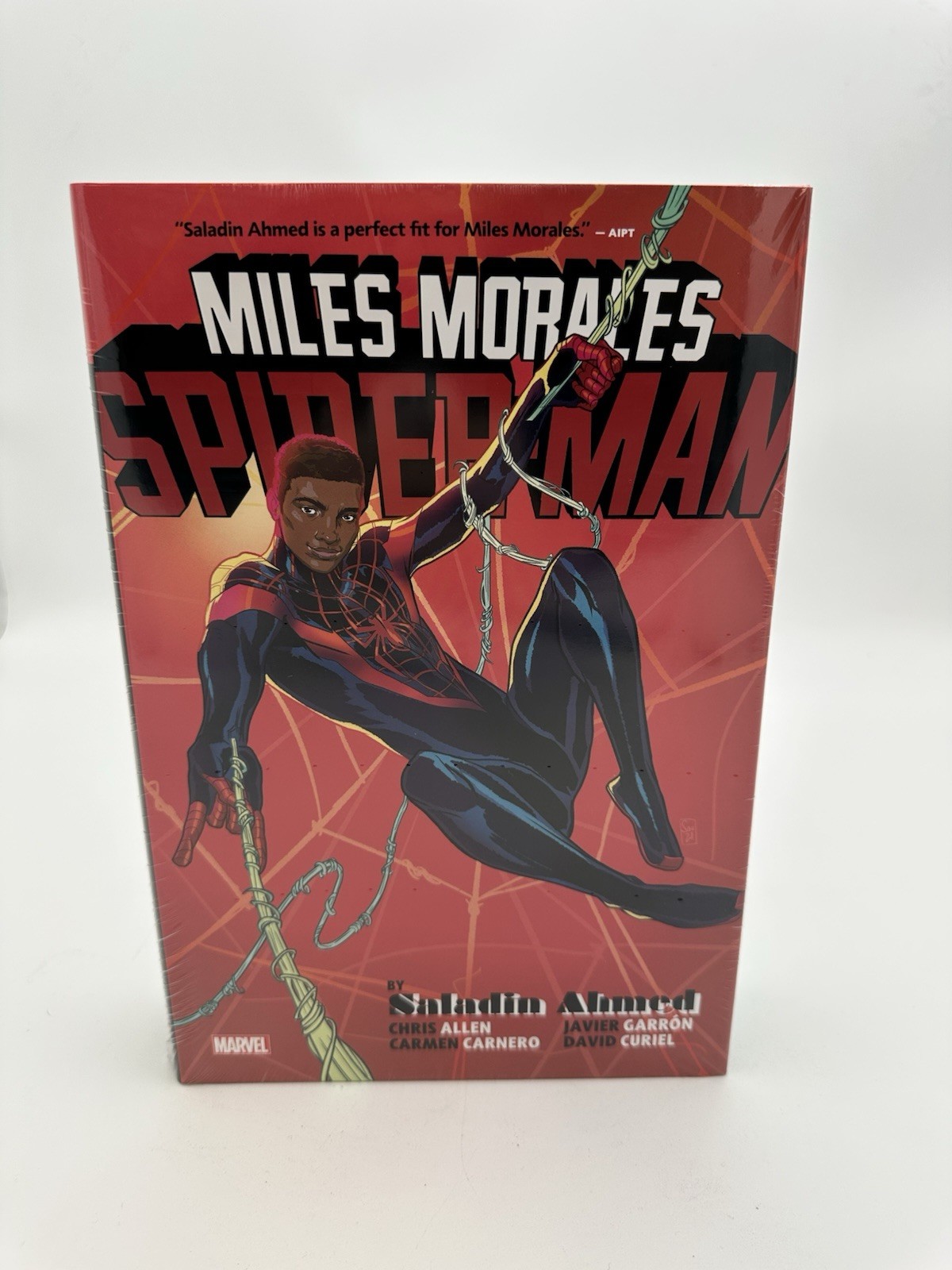 MILES MORALES: SPIDER-MAN BY SALADIN AHMED OMNIBUS HC SOUZA COVER