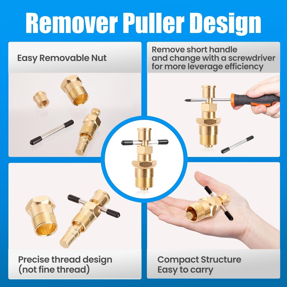 Wisscool Olive Puller Pipe Remover Ferrule Corrosion-Resistant...