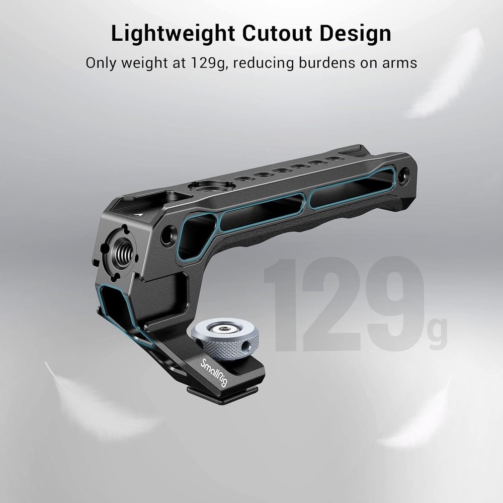 SmallRig Lightweight Top Handle, Grip for DSLR Camera Cage, Universal Handle wit