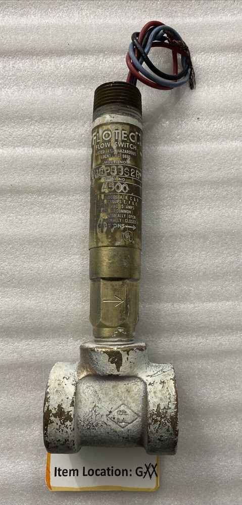 FLOTEC FLOW SWITCH V6EPBBS2B A500