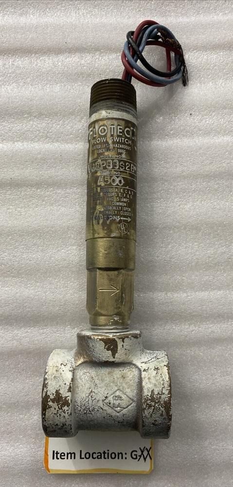 FLOTEC FLOW SWITCH V6EPBBS2B A500