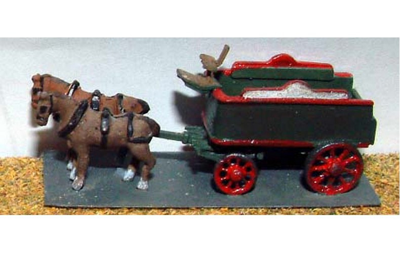 langley E23.  Horse Drawn Brewery Dray.