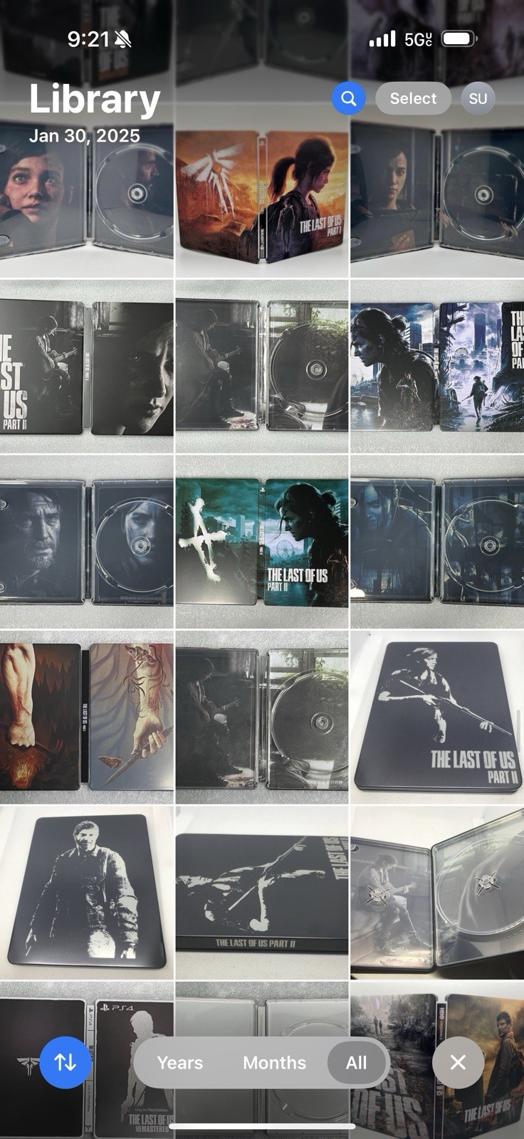 Bundle Of 5 Custom Made Steelbook Cases ( Pick any Of 5 Items) PS4/PS5/Xbox/NS