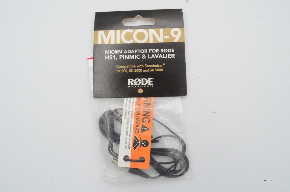 Micon-9 for RODE, Micon Cable For Select Sennheiser Lemo Devices