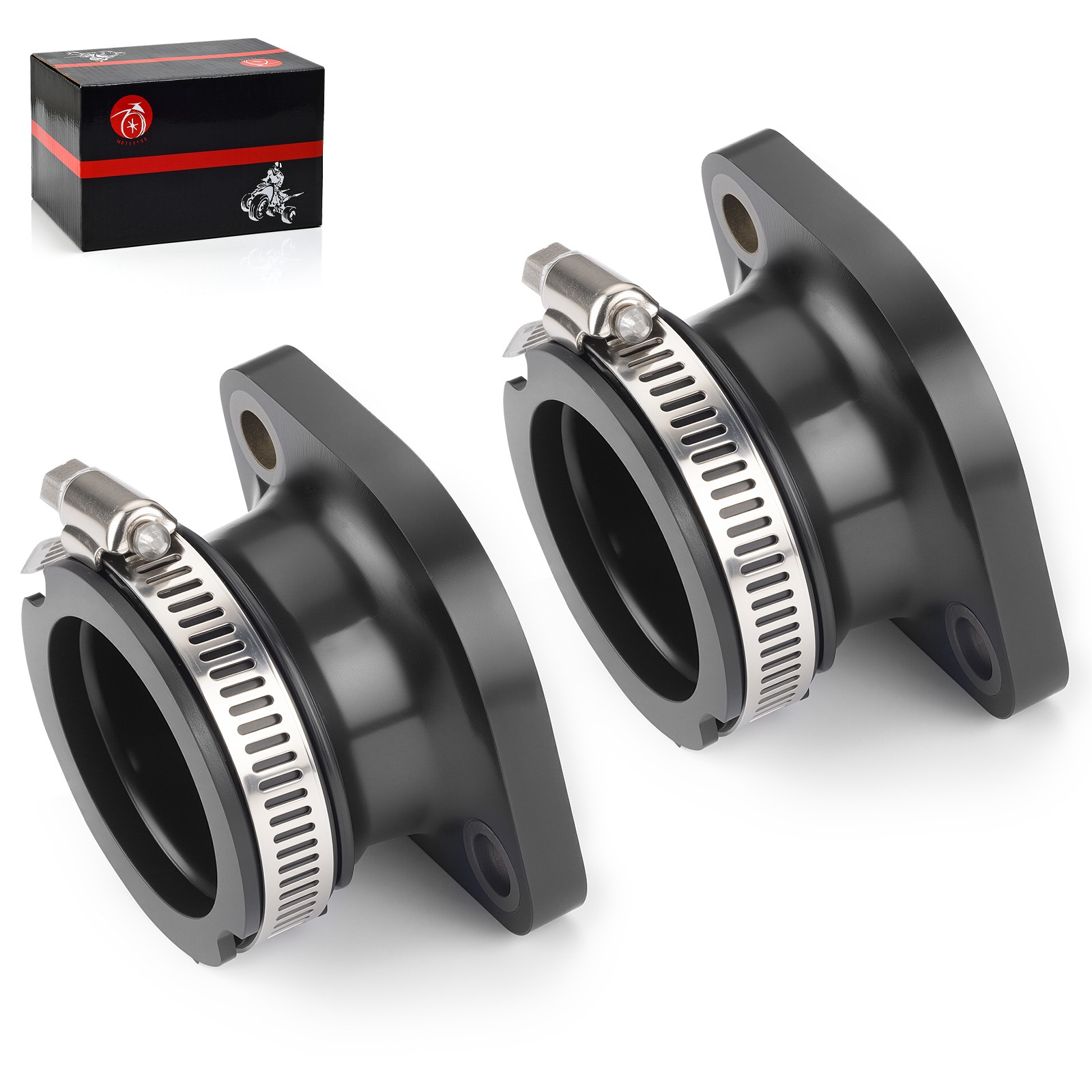 2X Intake Manifold Boot For Polaris Indy 500 1998-2000 Classic 1993-1998 3084325