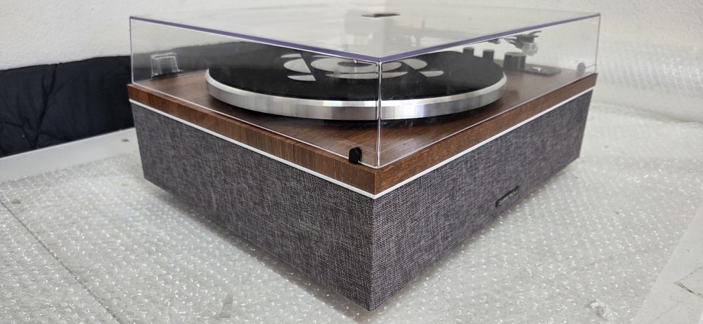 ONE-S Vinyl Record Player with Bluetooth Input/Output, All-in-One Vintage...