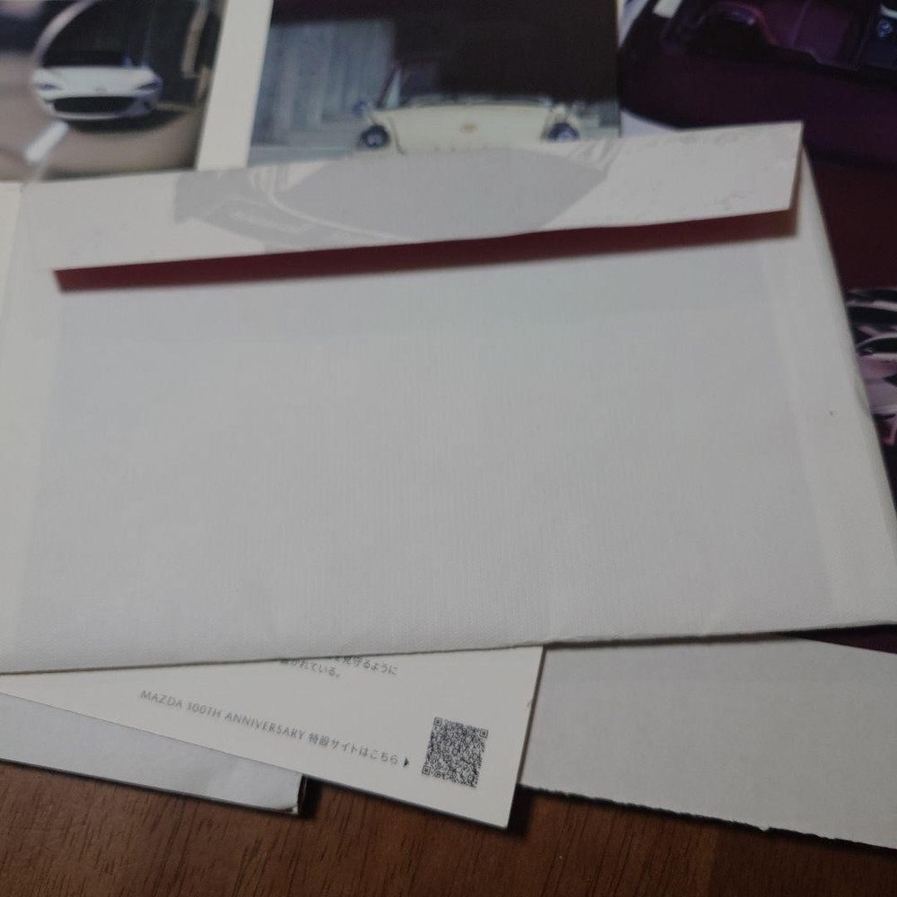 Mazd100th annIVersary card