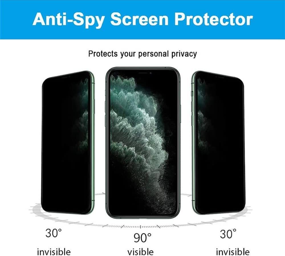 Wholesale Privacy Anti Spy GLASS Screen Protector For iPhone 15 Pro Max 14 13 12