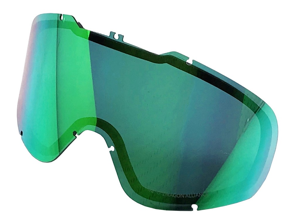 Dragon MDX2 Goggle Replacement Dual Lens Green Ion