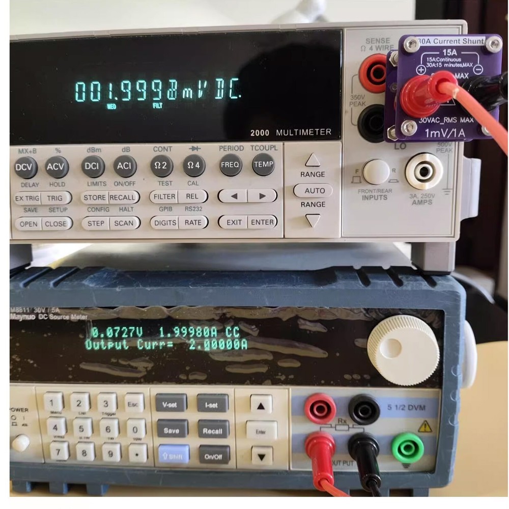 DIY S34330A 30A Current Shunt Replace for Desktop and Handheld Multimetersgi1S