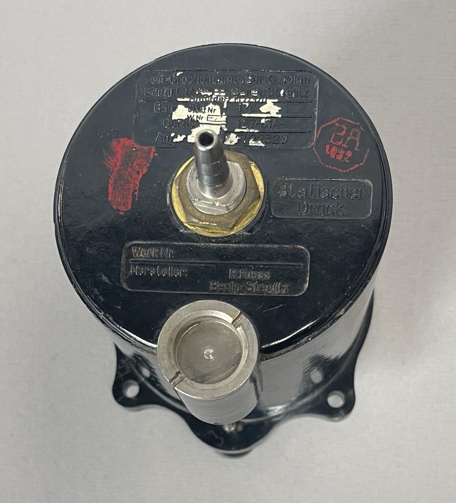 WW II German Aircraft Instrument Höhenmesser Altimeter Fl 22320