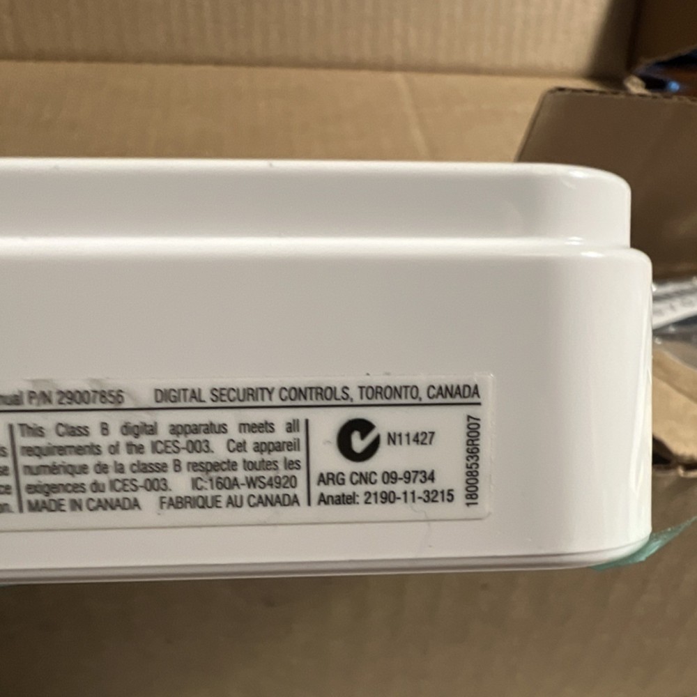 DSC WS4920 Wireless Repeater with Transformer