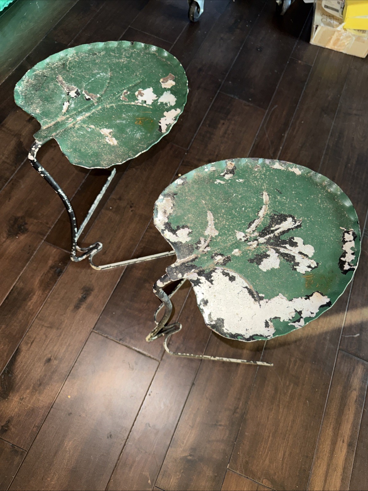 Pair of Mid Century Salterini Lily Pad Nesting Tables