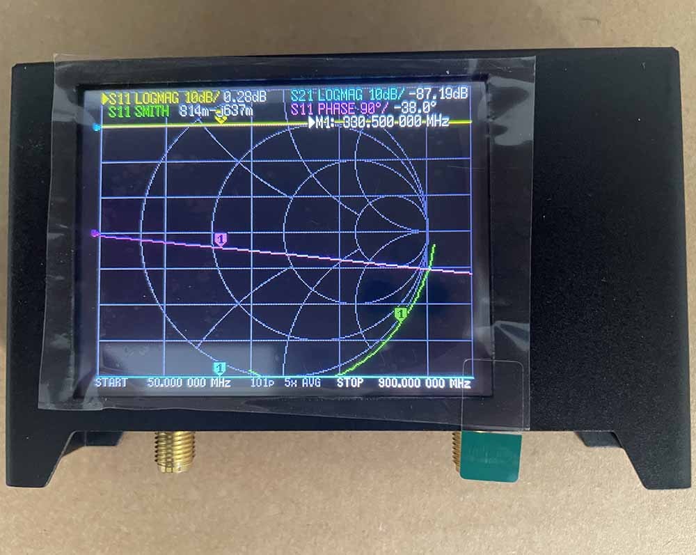 SAA2 50K-3GHz NanoVNA V2 Vector Network Analyzer Antenna Analyzer Shortwave