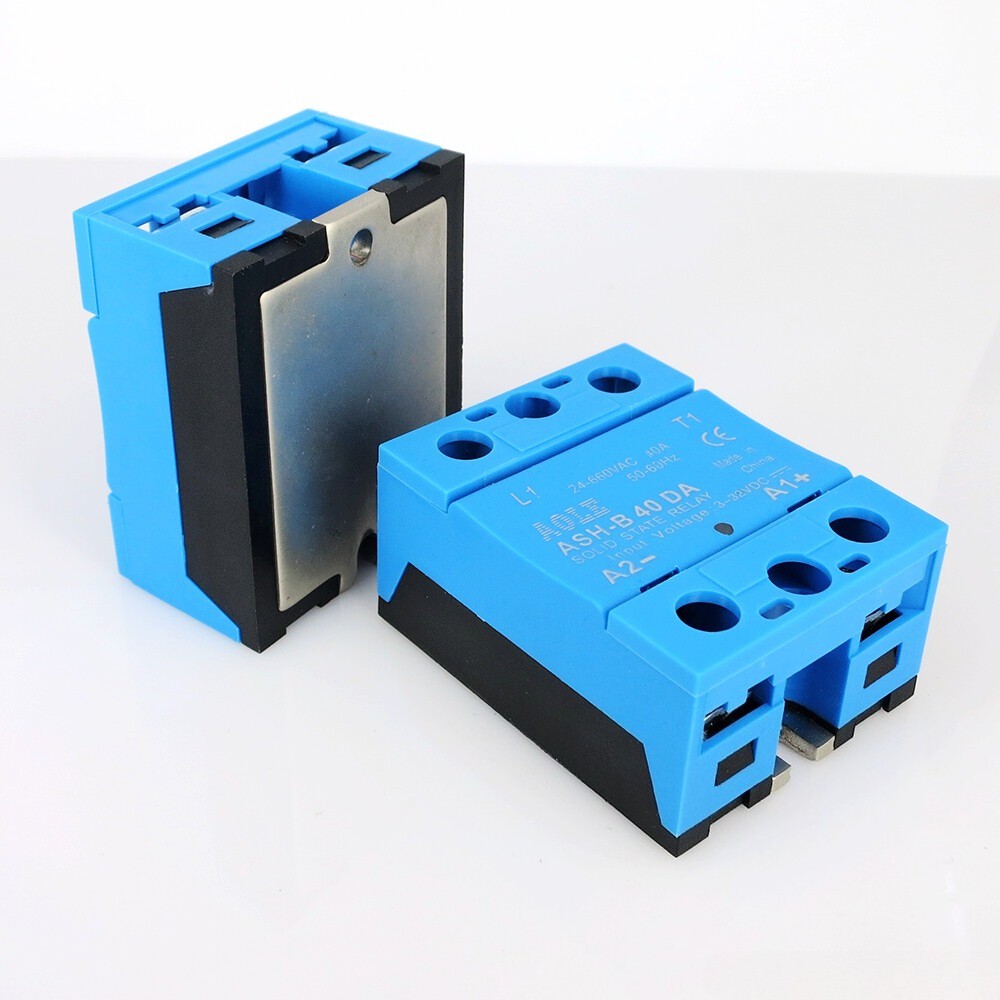 compatible Ssr single phase 40A solid state relay small 660V AC ASH-B 40DA