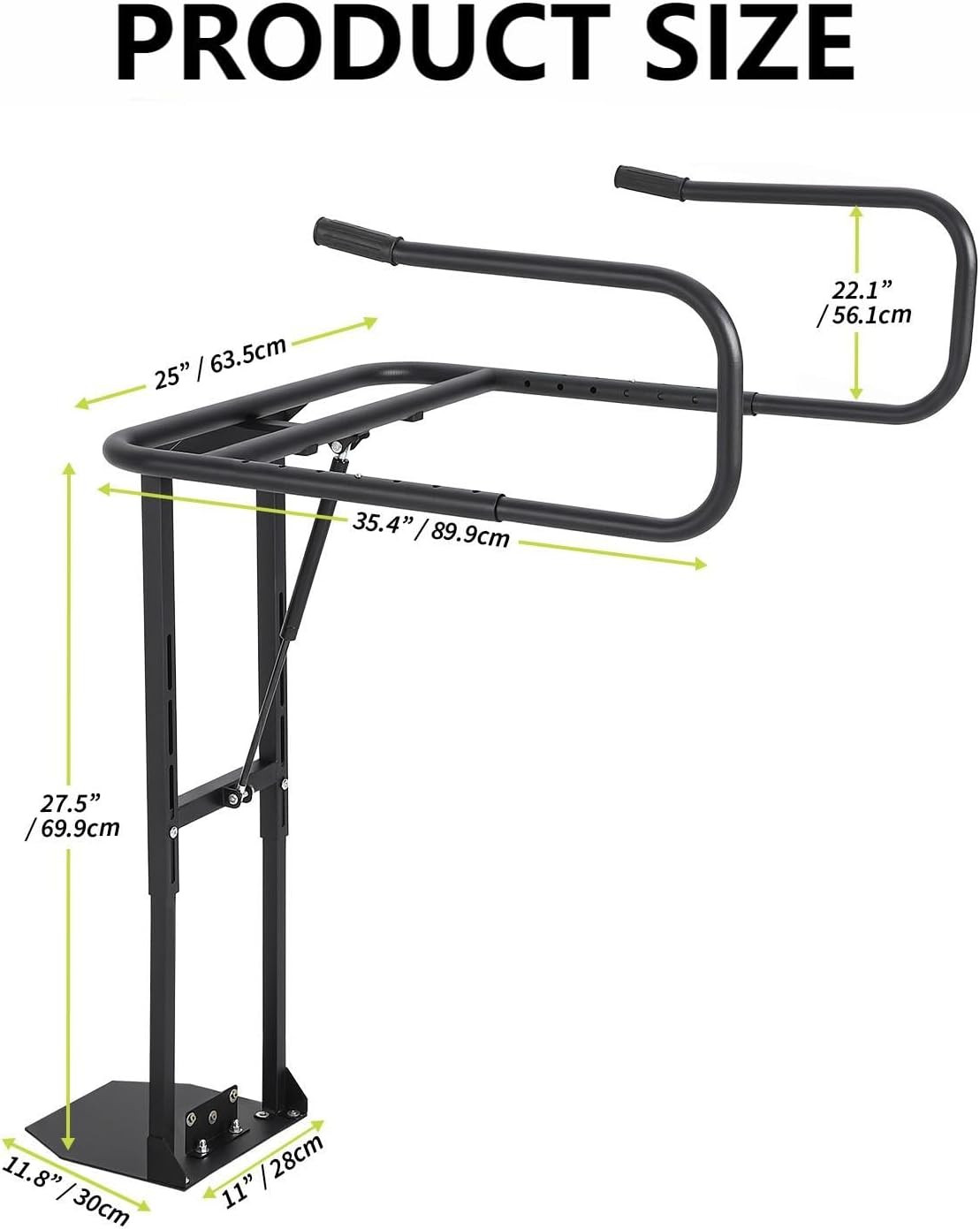 Universal Hydraulic Spa Cover Lifter for Hot Tubs 32"-52" Wide