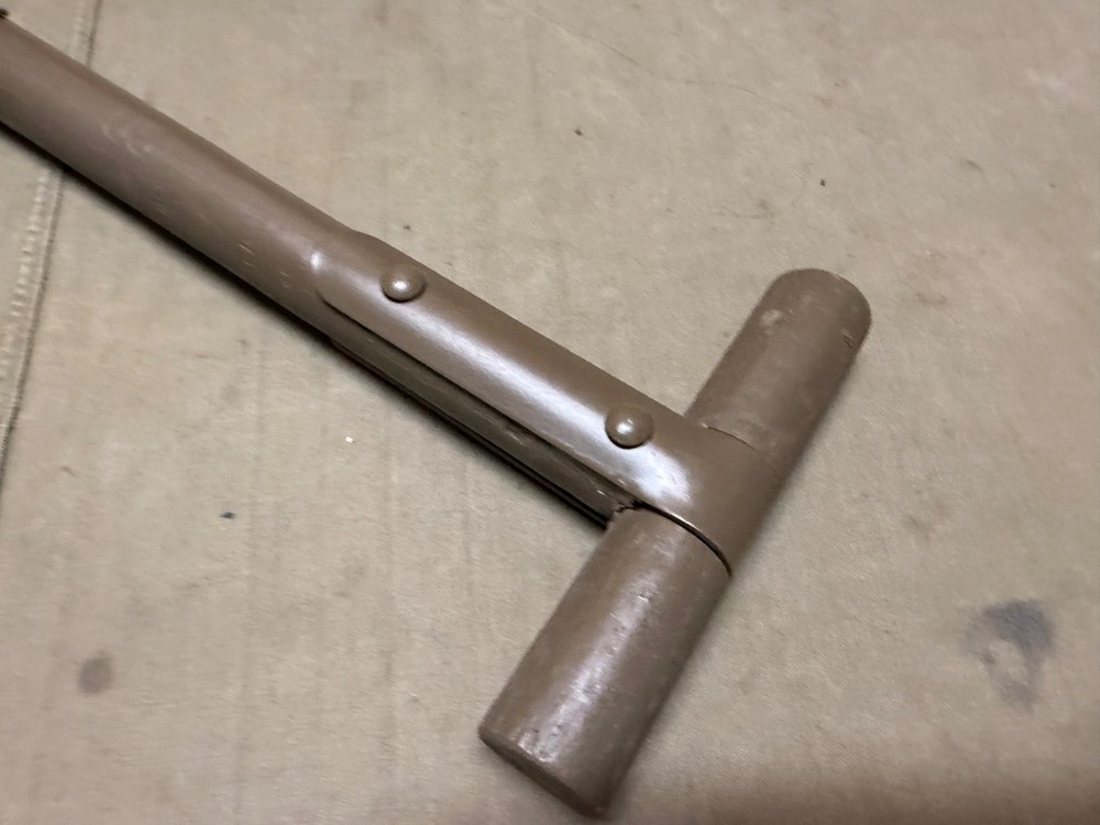 ORIGINAL WWI WWII US ARMY M1910 T-HANDLE FIELD E-TOOL ENTRENCHING SHOVEL