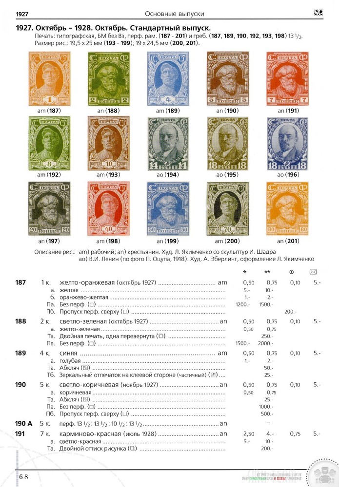 Special catalog of stamps 1923-1940 USSR 5 1 only PDF digital book