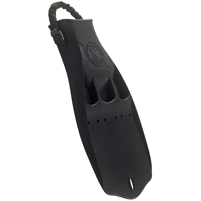 Scubapro - Jet Fin with Spring Heel Strap - Large - Black - Durable Rubber