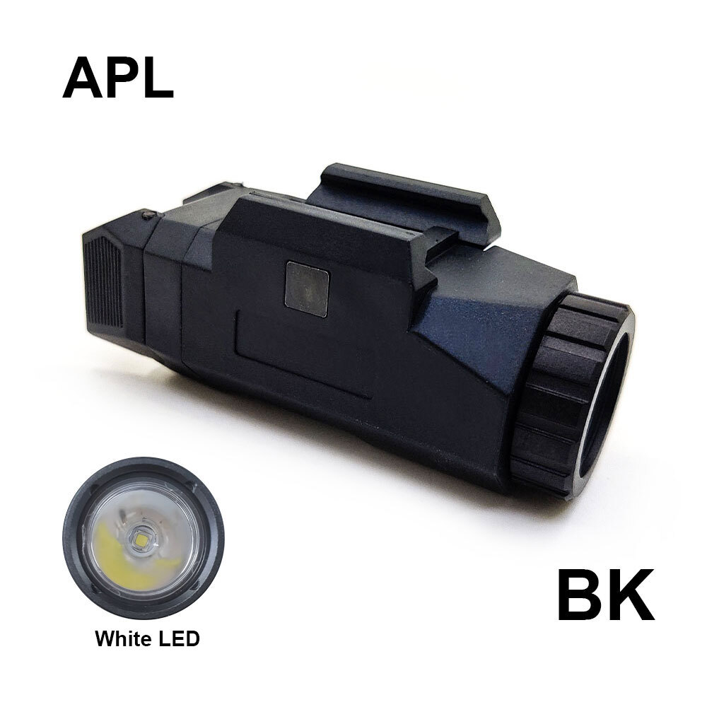 Tactical APL Flashlight Mini Constant/Momentary/Strobe 400 Lumen LED Light Metal