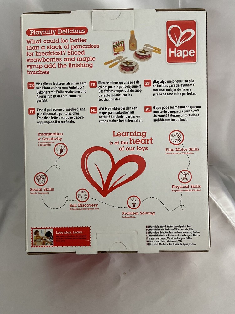 Hape pancake set New
