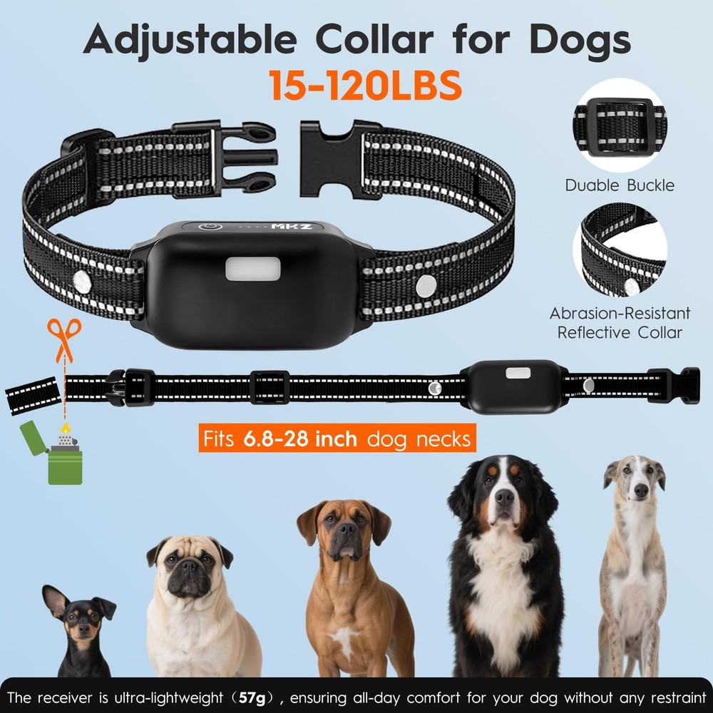 Shock Collar for Dogs 3 Dog Shock Collar with Remote Control with 4 Training ...