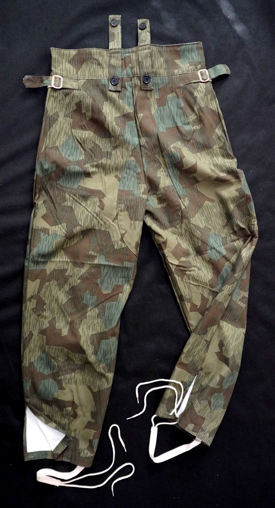WWII German Splinter Camo Pants. Repro