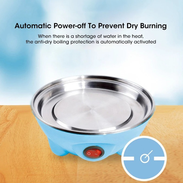 Multi-Functional 7 Egg Cooker Steamer Custard Boiled Egg Maker Kitchen Tool