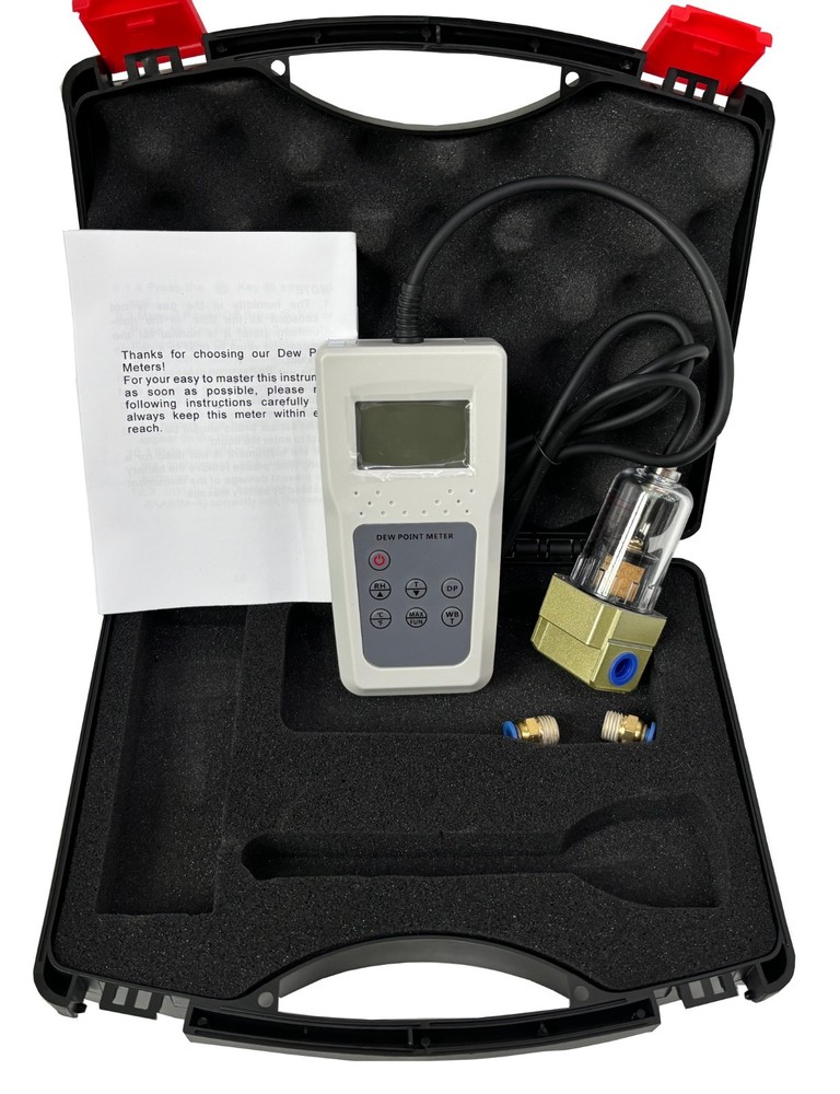 Handheld Dew Point Meter with Dew Point Temp Resolution 0.1°C Range -40°C~40°C
