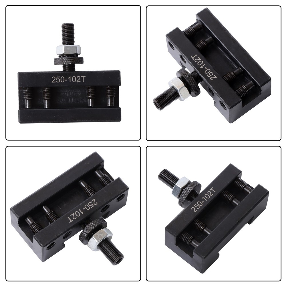 AXA 250-102XL 5 Pack Set 5/8" XL Lathe Tool Post Holders Multi-Process