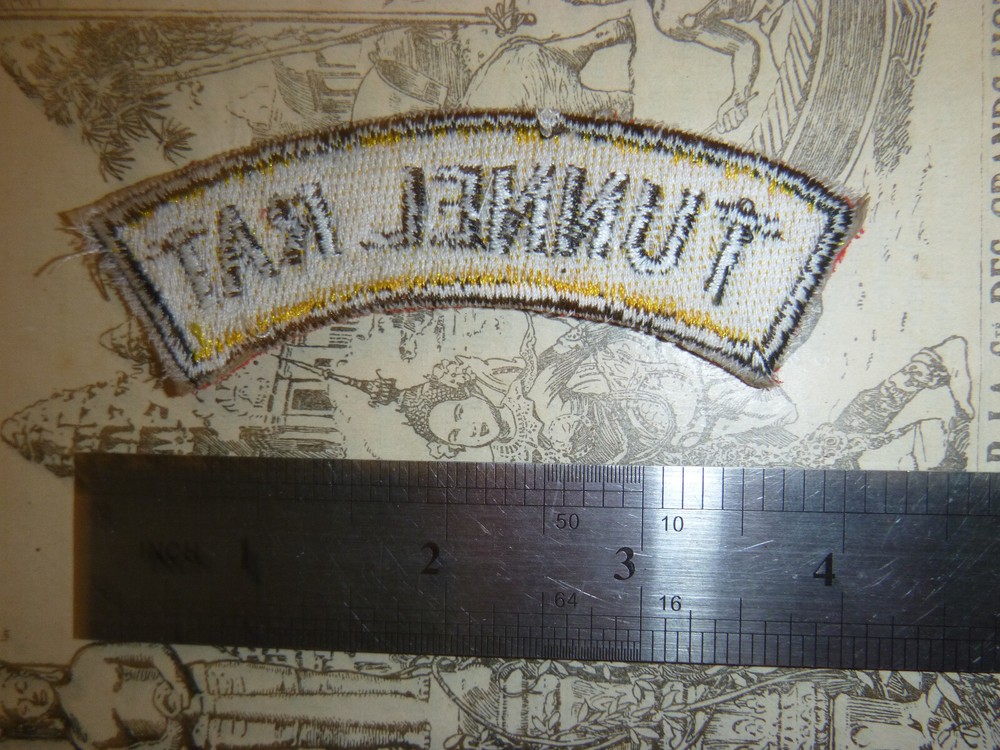 Cu Chi, TUNNEL RAT - Ops Patch - Shoulder Scroll - US Army - Vietnam War - M.228
