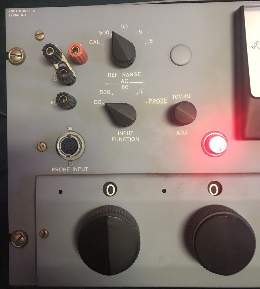 DEMOLAB CORP VOCA MODEL 101 PRECISION VOLTAGE CALIBRATOR