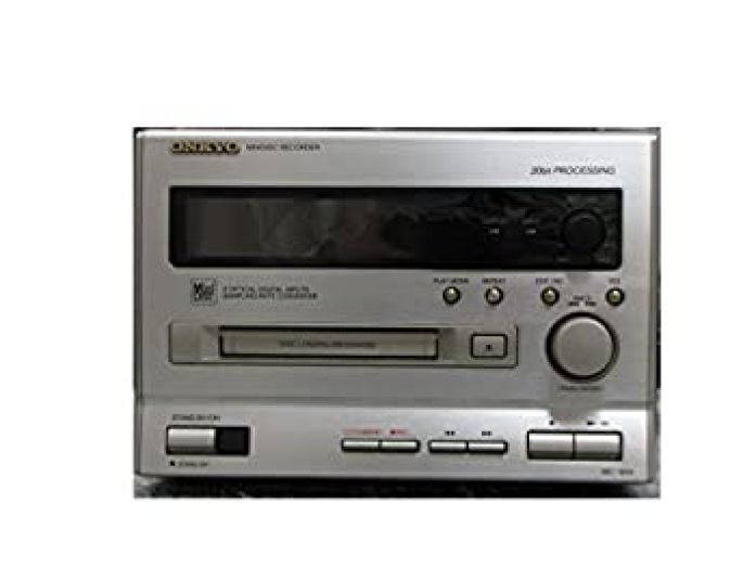ONKYO MD-185X Minidisc Deck Recorder Silver Good