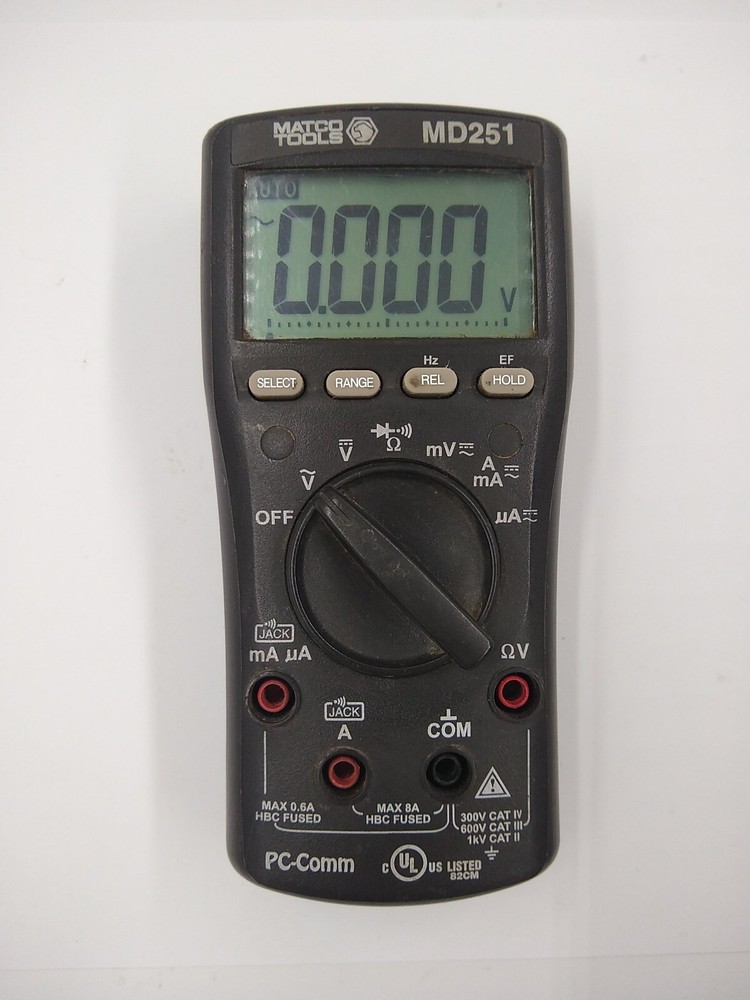 MATCO BASIC DIGITAL MULTIMETER MD251