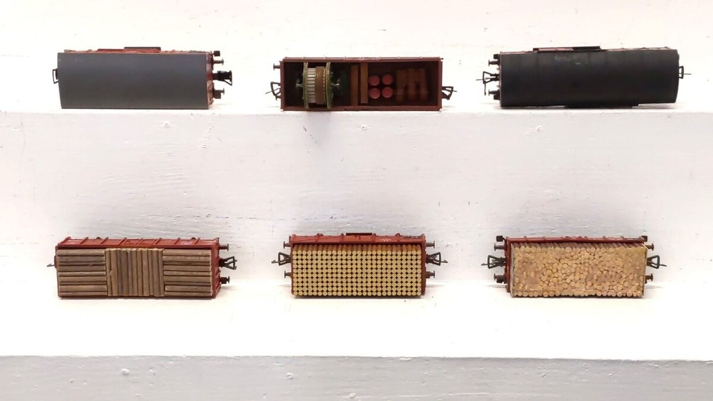 Fleischmann & Liliput HO Scale Assorted Austrian Freight Wagons Custom [6]