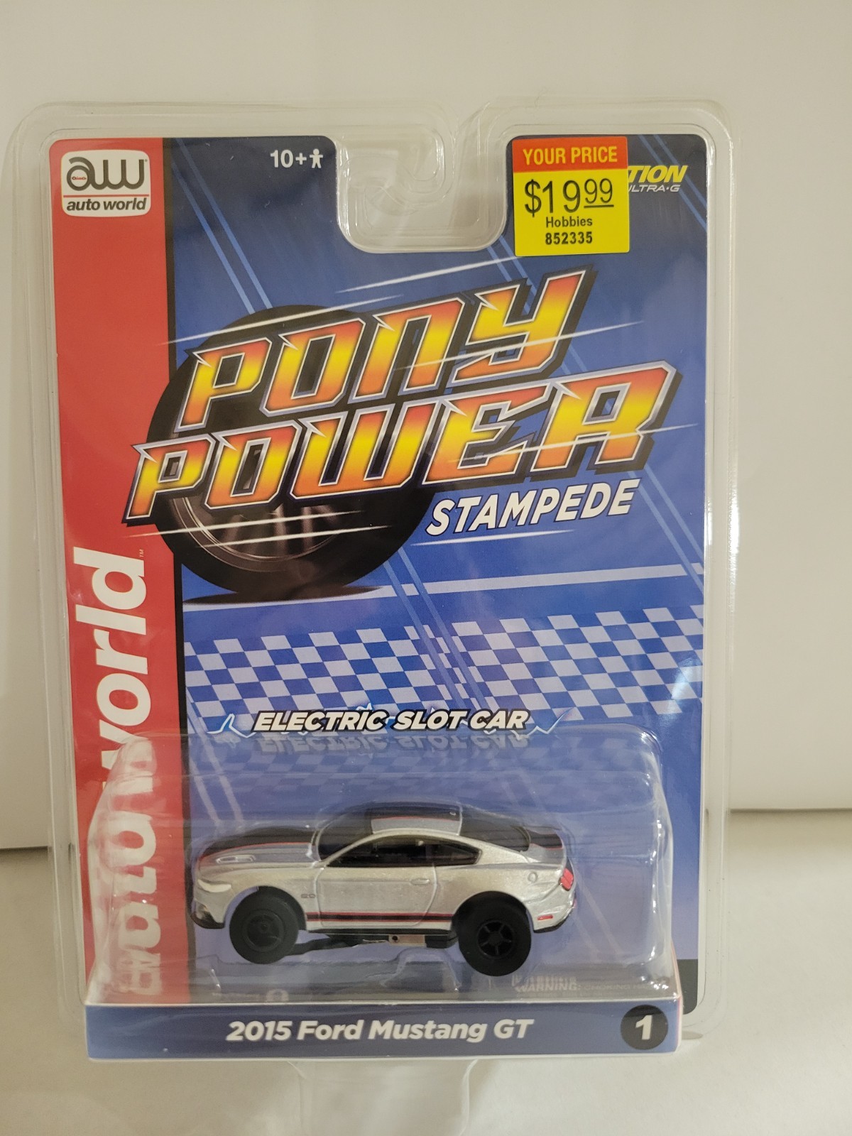 Auto World 2015 Ford Mustang GT  HO Scale Slot Car SC410